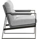 David San Remo Winter Cloud / Antonio Charcoal Lounge Chair